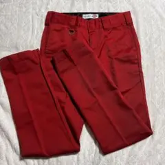 Dickies ディッキーズ　ワークパンツ　ダブルニー　874 レッド　希少