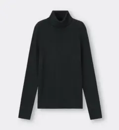 ＊未使用＊ ジーユー リブタートルネックセーター　S