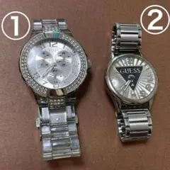 GUESS 腕時計　ジャンク品　2個のサムネイル