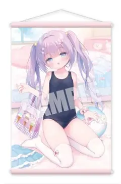 うさ城まに　アイス　らむねちゃん　B2 タペストリー