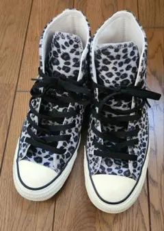 CONVERSE ハイカットスニーカー レオパード柄 23cm