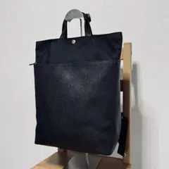 未使用級✨スコッチグレイン ネオレザー 縦型 A4トートバッグ 