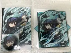 鬼滅の刃　全集中展　缶バッジ　ポストカード　アクリルマスコット　時透無一郎