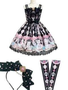 Angelic Pretty Dolly cat ドーリーキャットセット 3点 - メルカリ