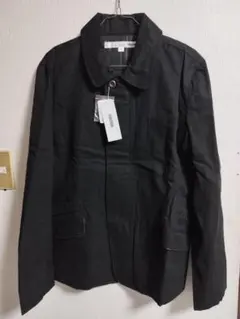 美品 シュリセル ジャケット メルトン生地 レザー仕様 ブラック サイズ3 送料無料 2025年最新SCHLUSSEL メンズ レザージャケット・ライダースの人気