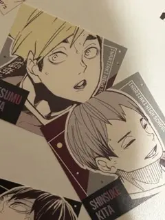 ハイキュー スクエアステッカーコレクション 第2弾 北信介 宮侑