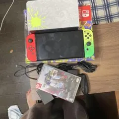Switch 有機ELモデル スプラトゥーン3付属品付き (左ジョイコンなし)