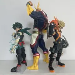 一番くじ　僕のヒーローアカデミア　オールマイト　緑谷出久 爆豪勝己 3体セット