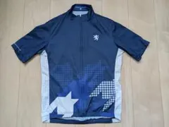 KAPELMUUR サイクルジャージ 半袖 Lサイズ 千鳥格子　限定デザインのサムネイル
