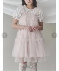 merry jenny チュールコルセットミニワンピース