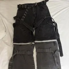 VALCAN&APHRODITE ZIPデニムパンツ