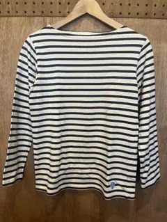 ORCIVAL バスクシャツ ホワイト/ネイビー サイズ1 Bshop購入