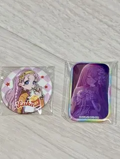 新品　初音ミク100均コラボ　缶バッジ　巡音ルカ