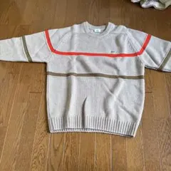 LACOSTE ストライプニットセーター サイズ5