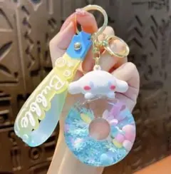 カラフルドーナツ型キーホルダー