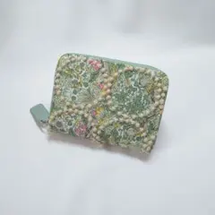 ✿12/20完成 チコ様確認用 本革じゃばら付きミニ財布 ミナペルホネン