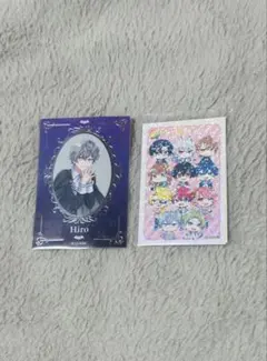 ヒロくん　ポストカードとキャラクターシールセット　からぴち