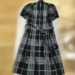 バーバリー チェック柄ワンピース 38のサムネイル
