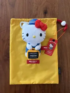 PORTER ハローキティコラボ ぬいぐるみ HELLO KITTY x PORTER(ハローキティ x ポーター) SOFT TOY | 吉田