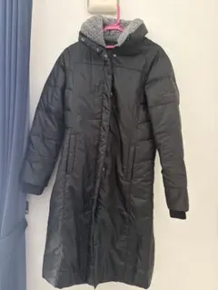 umbro ロングダウンジャケット ブラック