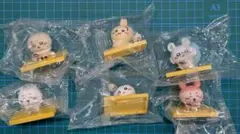 ちいかわ 松屋 オリジナル フィギュア 全６種コンプ ちぃかわのサムネイル