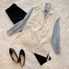 オフィスカジュアル コーデ売り フォーマルコーデ 3点セット パンツセットアップ