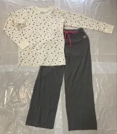 新品フルーツオブザルーム ルームウェア上下セット　ティディベア　くま　Sサイズ