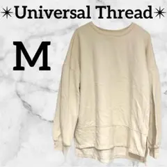 海外古着✨Universal Thread【M】スウェット クリーム色