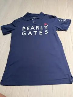 一点限り 新品 PEARLY GATES 半袖ポロシャツ ネイビー 7 XXL - メルカリ