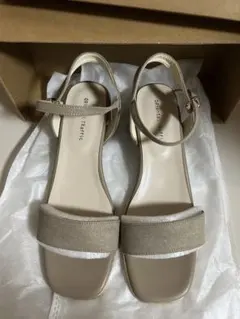 ORiental TRaffic ベージュ ストラップサンダル LL