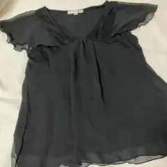 ★ Aiken Thine 黒 フリル袖　トップス ★
