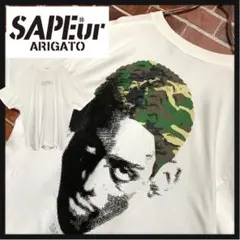 激レア】 SAPEur 5周年 赤 ペイズリー ロッドマン Tシャツ XXL - メルカリ