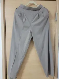 GLOBAL WORK ベージュ スラックス XL