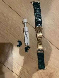 グリーン プラスチックバンド 調整ツール付き