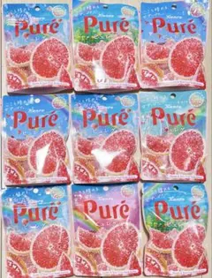 ①【匿名配送・即日発送】　お菓子　ピュレグミ青空ピングレソーダー味のサムネイル