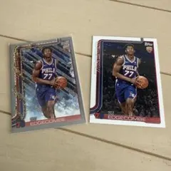 NBA topps 25/26 Holidayエッジコムシルバーグリッターカード