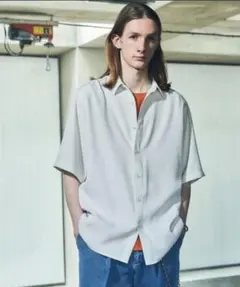 HARE ハレ トロミシャツ 半袖 ホワイト Sサイズ ポリエステル100％
