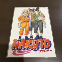 NARUTO展 ポストカード ナルト 奈良シカマル 秋道チョウジ　コミックカバー