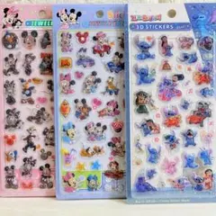 と*さ様 【新品・美品】ディズニー ジュエリードロップシール スティッチ ミッキ