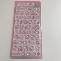 キティ　サンリオ　ボンボンドロップシール　ミニ　シール