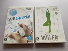 Wii Fit & Wii Sports ソフト２本まとめ売り