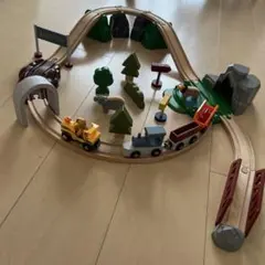BRIO 木製レールセット サファリ 動物 フィギュアのサムネイル