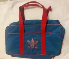 old adidas】y2k 80sスクールバッグ ボストン デサント期 赤紺 - メルカリ