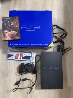 PS2本体　SCPH-50000 プレステ　コントローラー　ケーブル付