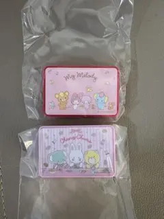 サンリオ　ガチャガチャ　ミニミニ折りたたみテーブル マイメロディ　チアリーチャム