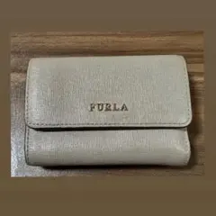 FURLA グレー♡三つ折り財布