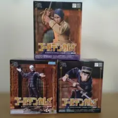 ゴールデンカムイ　XrossLink フィギュア 鶴見中尉 鯉登少尉 月島軍曹