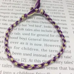 ミサンガ　組紐　アンクレット