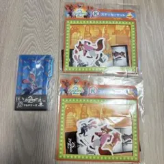 ズートピア ハッピーくじ ステッカー2セット、マルチケース