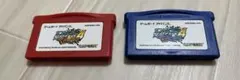 ロックマンエグゼ4 レッドサン ブルームーン GBA ソフト 2本セット